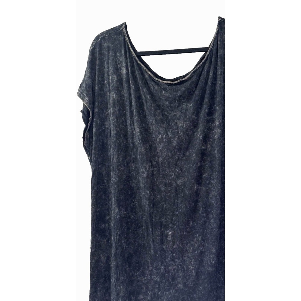 Torrid Womens 3X Tee Acid Washed Dolman Sleeve Super Soft Lounge Grunge Street